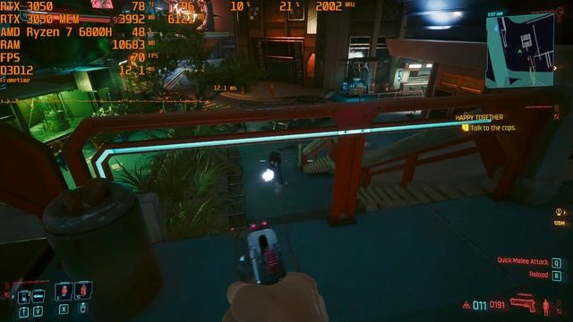 ASUS TUF Gaming A15 [AMD Ryzen 6800H + RTX 3050 +16 GB RAM] Cyberpunk 2077 RTX DLSS TEST смотреть онлайн