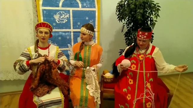 Пушкин. Три девицы под окном. Библиотечный театр. смотреть онлайн