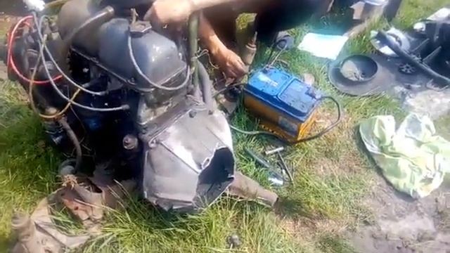 Запуск двигателя ваз 2101