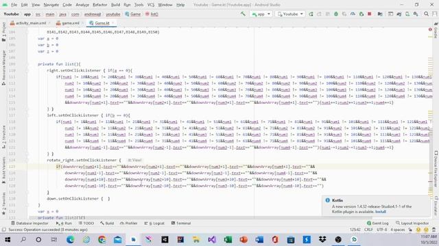 Android Studio Tetris Tutorial | Part - 6 | Controls | Using Kotlin смотреть онлайн