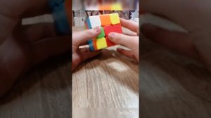 сборка кубика рубика методом ромашки