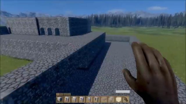Medieval Engineers Large Castle Time Lapse Ep.1 смотреть онлайн