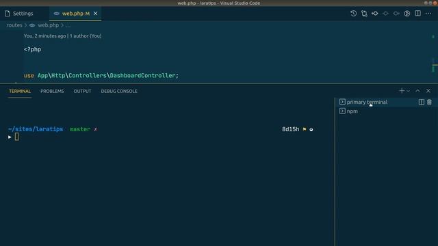 VSCode Tip #8 - Terminal To Tab смотреть онлайн