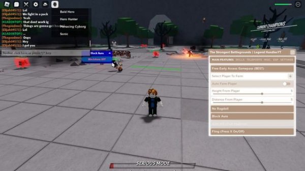 The Strongest Battlegrounds script