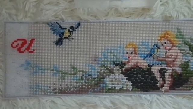 18. Мои текущие процессы, август 2017 г., вышивка крестом смотреть онлайн