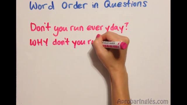 LEVEL 1 - VIDEO 12: Word order in questions смотреть онлайн