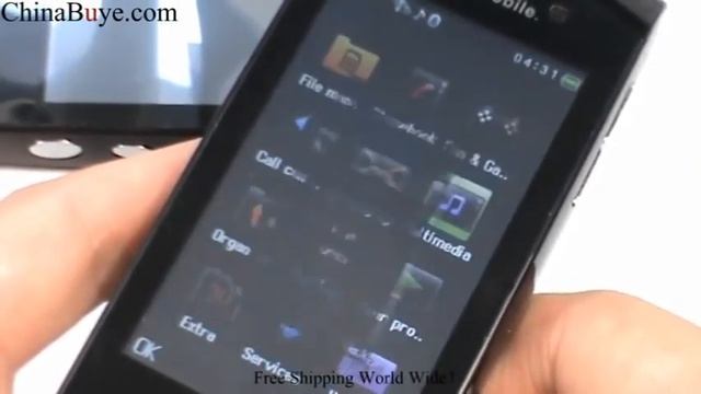 U5+ Quad Band Dual SIM TV WIFI Cell Phone with Java Black смотреть онлайн