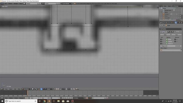 Blender Titanic Modeling Tutorial Pt.3 смотреть онлайн
