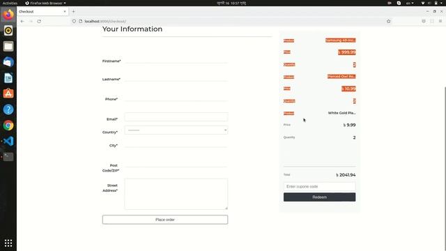 Django Ecommerce Website смотреть онлайн
