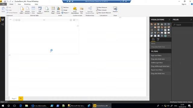 Learn Docker in 12 Steps - Step 10 - dockerfile pt2 (with Power BI) смотреть онлайн