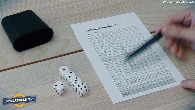 KNIFFEL - Spielregeln TV (Spielanleitung Deutsch)