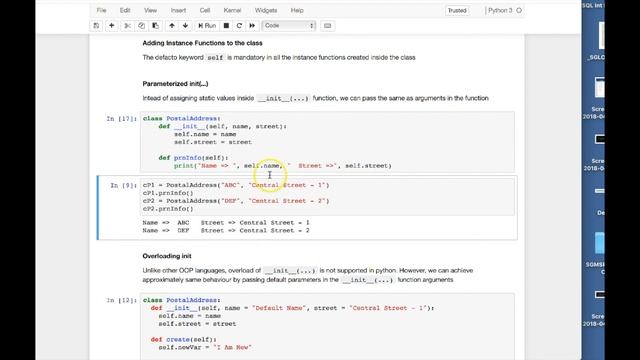 Object Oriented Python : Classes and Objects смотреть онлайн