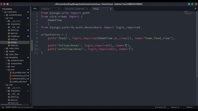 ? #23 - Part 2 - Instagram Clone - Easy Django - User Follow View and Unfollow View смотреть онлайн