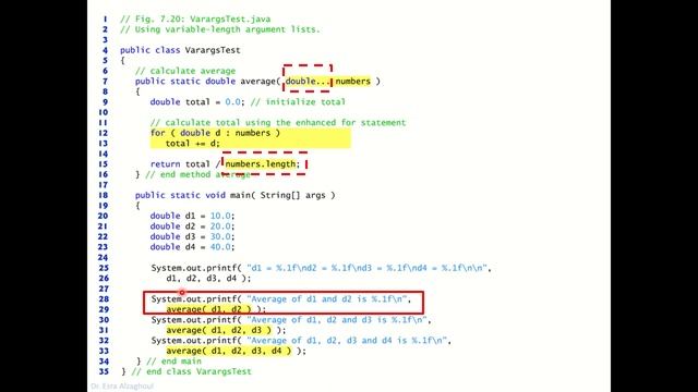 Java: Variable length argument lists (In Arabic) смотреть онлайн