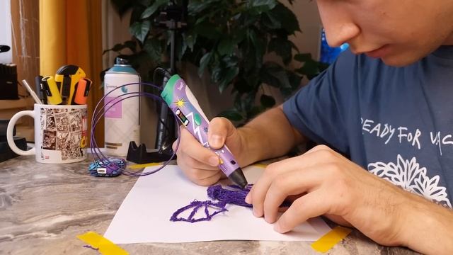 Учусь Рисовать 3D Ручкой За 24 Часа смотреть онлайн