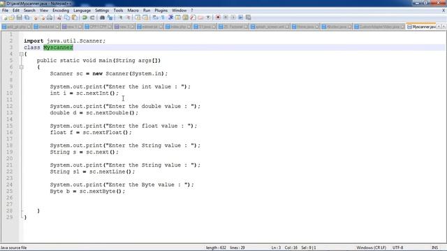 Scanner class in java || scanner method || scanner class java смотреть онлайн