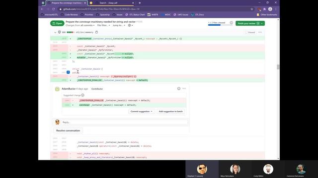Visual C++ STL Code Review: GH-1546, constexpr containers preparation смотреть онлайн