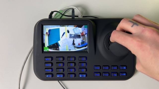 Пульт управления IP камерами видеонаблюдения Ps-Link PS-C3 / RJ-45 / ONVIF смотреть онлайн