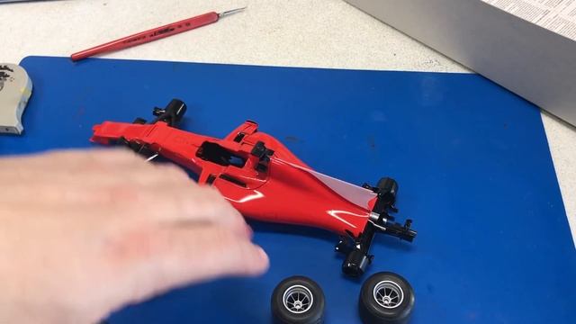 Building The New Tamiya 1/20 FERRARI  SF70H Formula One