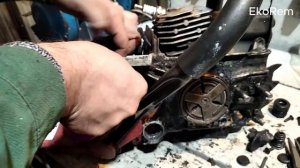 Разборка бензопилы / Установка праймера