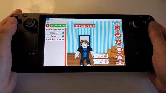 Roblox Steam Deck