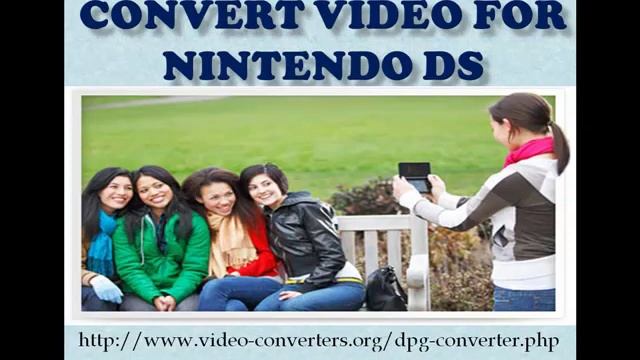 convert video for Nintendo DS смотреть онлайн