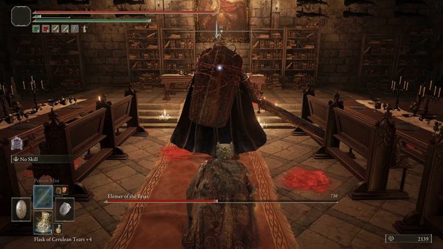 Fighting Elemer of the Briar (no summons) - Elden Ring PS5 gameplay [4K] смотреть онлайн