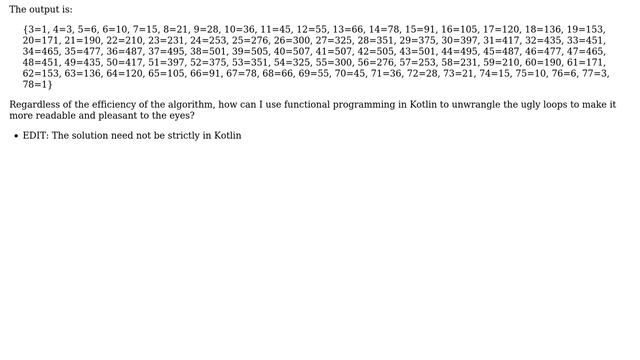 Code Review: Using Functional programming to untangle deeply nested loops (Kotlin) смотреть онлайн