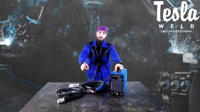 Сварочный аппарат который варит титан? ▶ Аппарат аргонодуговой сварки ▶ Tesla Weld TIG/MMA 200 ▶
