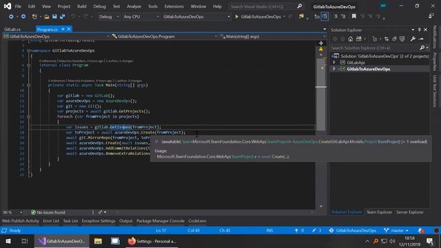 Migrating 100+ projects from Gitlab to Azure Dev Ops without losing your mind смотреть онлайн
