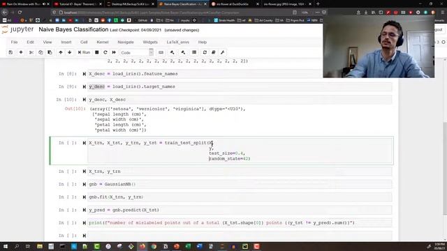 Naive Bayes Classification on Iris Data смотреть онлайн