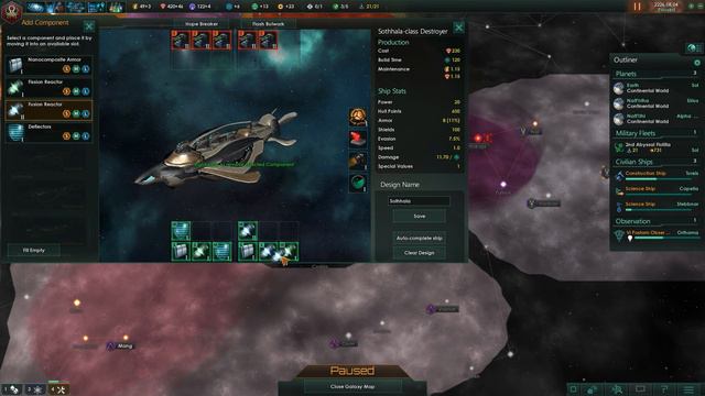 Gearing up for War - Star Spawn of Cthulhu - Stellaris Lets Play Part 7 смотреть онлайн