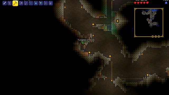 Tunsten Chainmail! Jellyfish Necklace! Terraria Letsplay Episode 3! смотреть онлайн