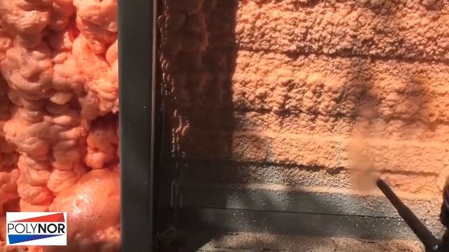 ППУ Polynor при утеплении конструкции из ЛСТК