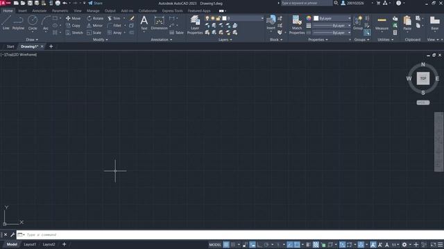 Interface of AUTOCAD | AUTOCAD 2023 | 2-D Tutorial #1 смотреть онлайн