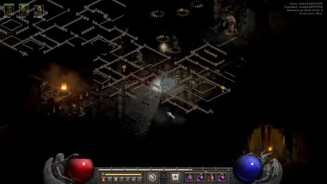 Diablo 2 Resurrected - Necromancer Farming (Hell) смотреть онлайн