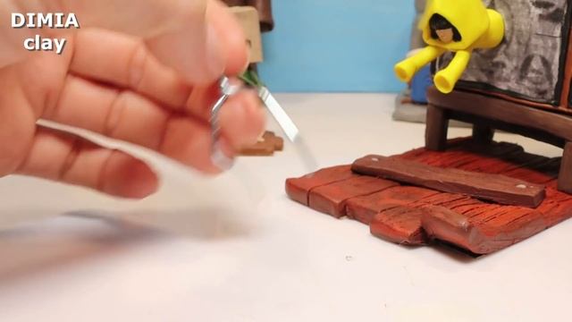 MONO and SIX from the game Little Nightmares 2 (Diorama) | Sculpting figurines from plasticine смотреть онлайн