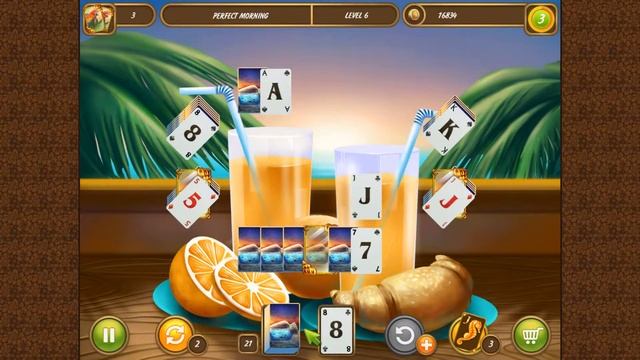 Solitaire Beach Season - Sounds Of Waves | Perfect Morning Level 6 смотреть онлайн