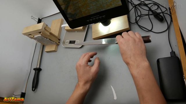 Ищем лучший мусат для заточки ножей на Алиэкспресс | Diamond sharpening rod смотреть онлайн