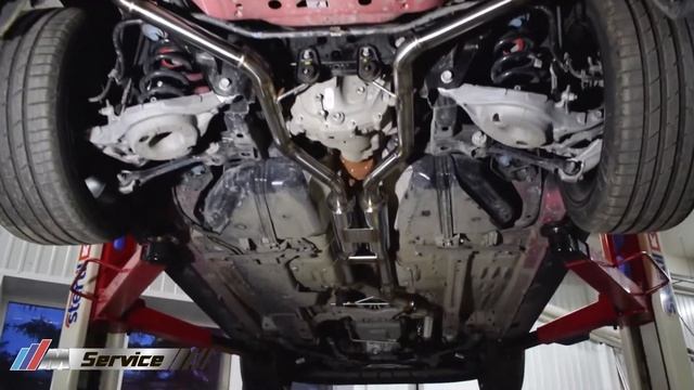 Ford Mustang - изготовление полной выхлопной системы 2.3 Ecoboost