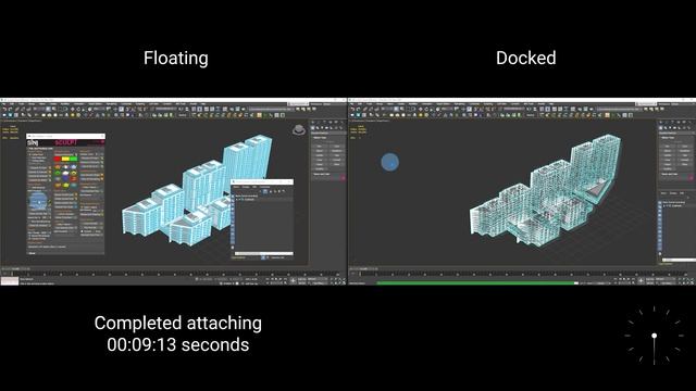 What's slowing down 3ds Max? Floating versus docked Explorer смотреть онлайн