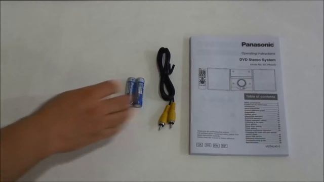 Microsistem audio cu DVD PANASONIC SC-PM50DEP-K смотреть онлайн
