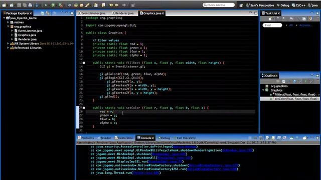 Java OpenGL 2D Game Tutorial - Episode 9 - Setting Colors смотреть онлайн
