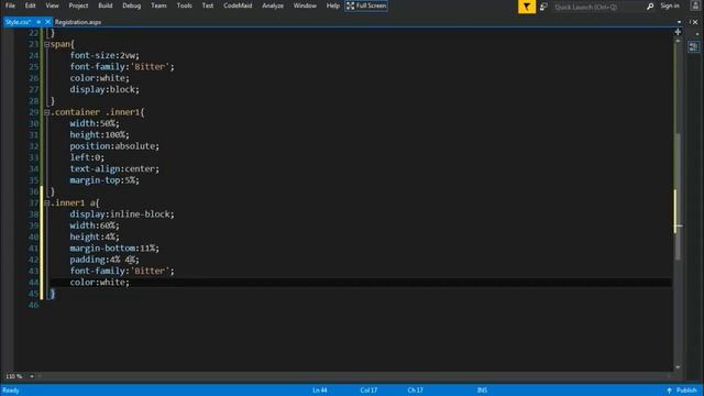 Asp.net Registration Form Design with Validation Part - 1 смотреть онлайн