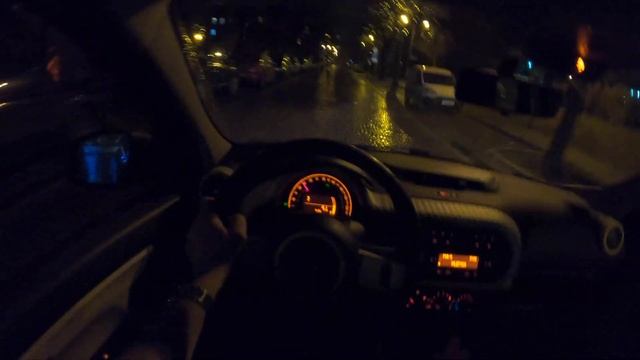 Renault Twingo Night | 4K POV Test Drive #418 Joe Black