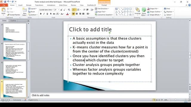 Marketing Research factor analysis and techniques смотреть онлайн