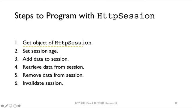 BITP 3123 - Lecture 10-9 (Programming with HttpSession) смотреть онлайн