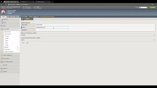 F5 LTM redirect policy (HTTP to HTTPs) смотреть онлайн