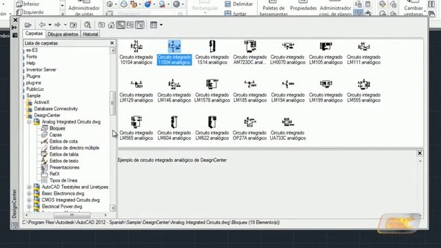25.1-a Design Center (Curso Autocad 2012, www.guiasinmediatas.com) смотреть онлайн