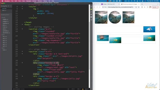 Bootstrap | Working with images смотреть онлайн